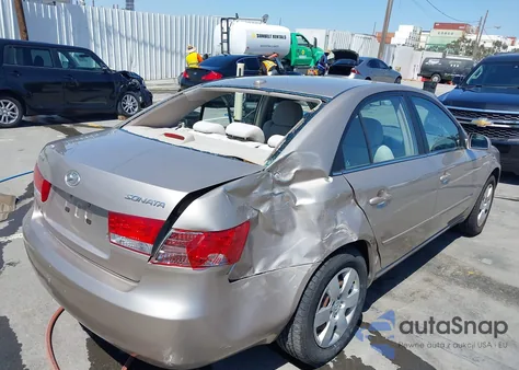 2008 Hyundai Sonata Gls from USA, damaged, VIN 5NPET46C58H344802